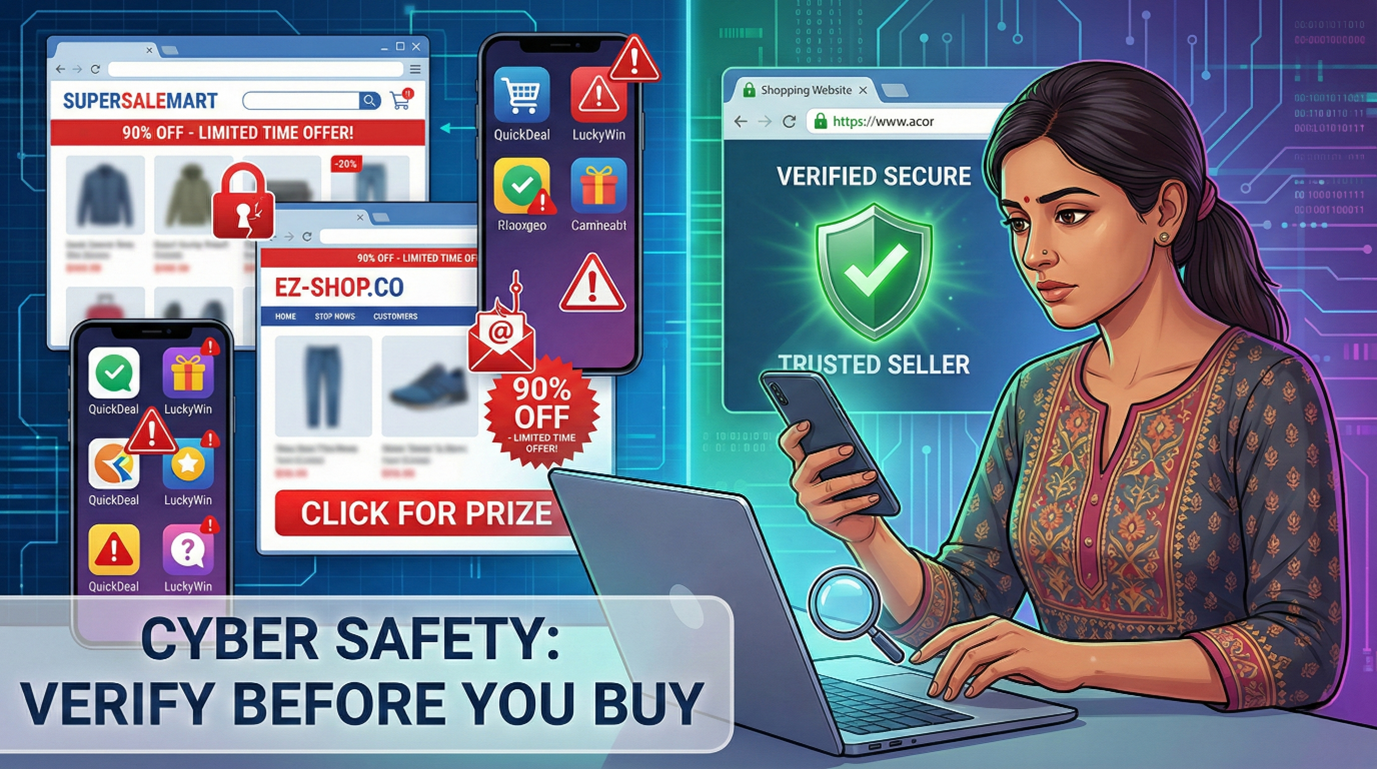 Fake Shopping Websites & Scam Apps in India 2025: How to Identify and Avoid Them
